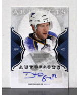 2011-12 Upper Deck Artifacts - Autofacts - [Autographed] #A-DA - David B... - £15.42 GBP