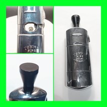 Unique Unfired Vintage Tommy Pipe Lighter w/ Tamper Excellent Working Condition  - £101.19 GBP