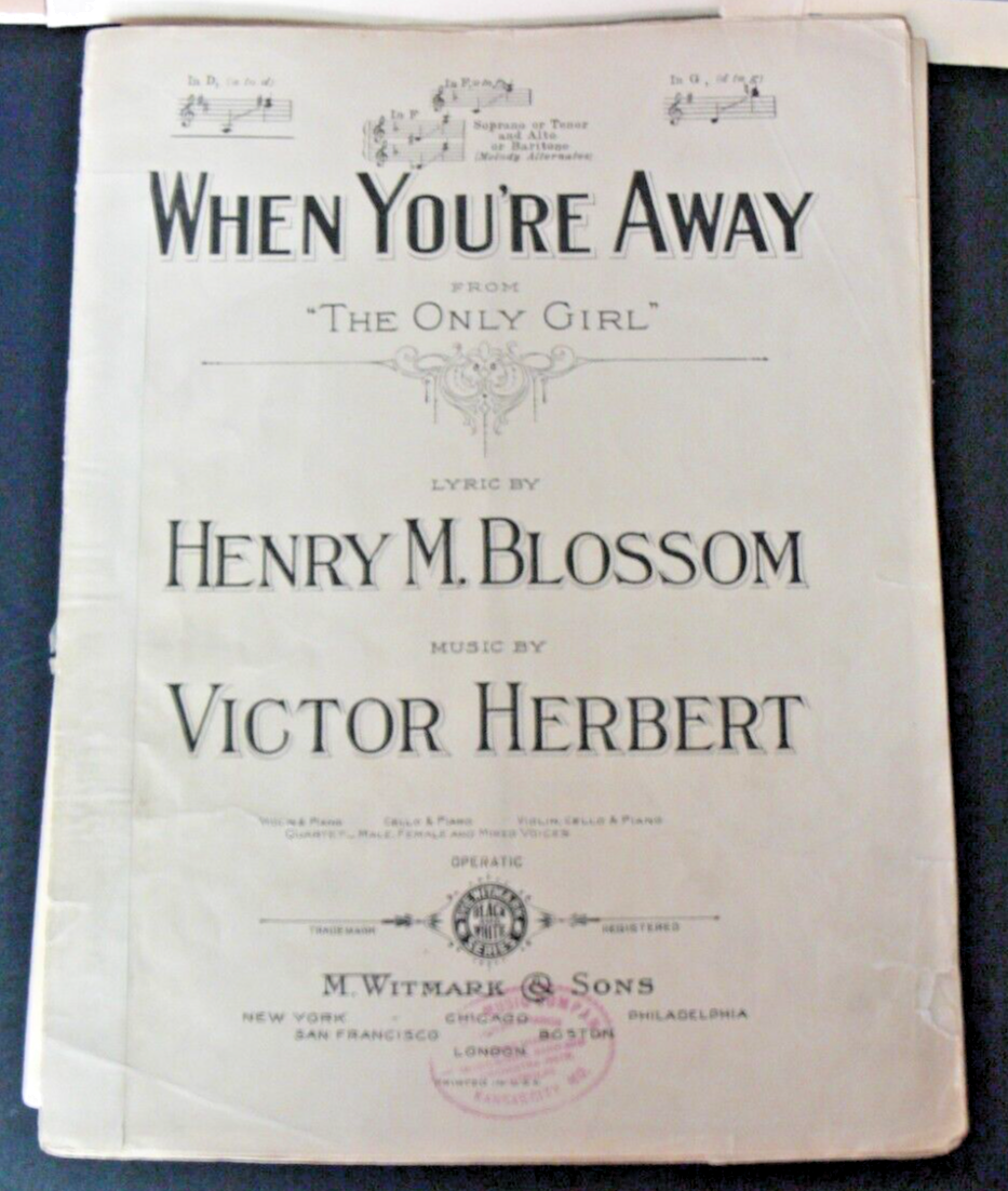 1 Lb Sheet music Lot Piano Various Dates Item image 3