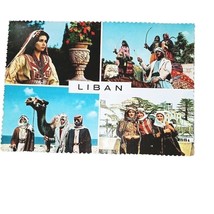 LIBAN Postcard by Jean Gulbenk Beirut Lebanon Color Vintage Unposted - £6.24 GBP