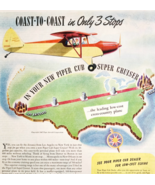 1947 Piper Cub Super Cruiser Advertisement Aviation Transportation DWJJ20 - $577.37 MXN
