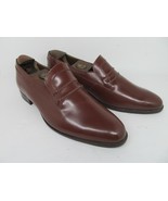 Pestalozzi Brown Leather Business Class Loafers mens Size US 10.5 EUR 43 - £39.26 GBP