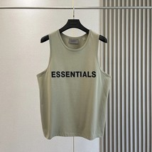 Oversized Fashion Essentials Sleeveless Vest Letters Hip Hop   Vest Men&#39;s and Wo - £95.71 GBP