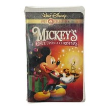 Walt Disney Mickey&#39;s Once Upon A Christmas Gold Collection VHS Sealed - £7.18 GBP