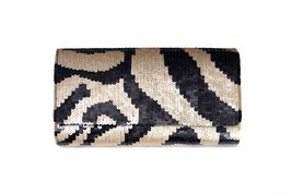 Tiana striped clutch in Multi - size One Size - $128.70