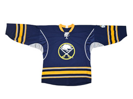 Buffalo Sabres Athletic Knit AK NHL Hockey Jersey royal blue, gold, Whit... - $52.25