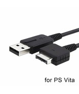 Black USB Charge and Data Cable for Playstation PS Vita - $7.99