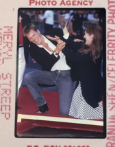 1994 Meryl Streep Kevin Bacon Hollywood Hand Foot Print Photo Transparency Slide - £11.12 GBP