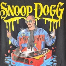 Dogg Supply Snoop Dogg Men&#39;s Black Tee Shirt Drip Doggy Style Size XL - £14.90 GBP