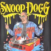 Dogg Supply Snoop Dogg Men&#39;s Black Tee Shirt Drip Doggy Style Size XL - £15.08 GBP