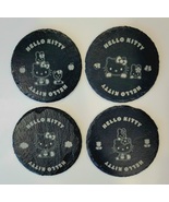  · Hello Kitty Set of 4 laser engraved Slate Stone Coasters NEW - $17.00