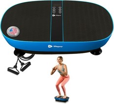 Lifepro Vibration Plate with Built-in Footpad Pulse Technology – Blue - $107.09
