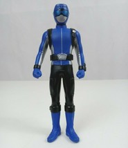 Bandai Japan Power Rangers Hero Series Go-Busters Blue Ranger 6.75&quot; Vinyl Figure - £9.98 GBP