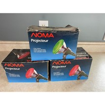 Noma Floodlight Kit Lot Of 2 Red And 1 Green New - £10.86 GBP