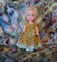 Hand crocheted Doll Clothes for Kelly or same size dolls #2540 - $10.00