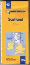 Michelin Map 401 United Kingdom Scotland 1984 - £7.77 GBP