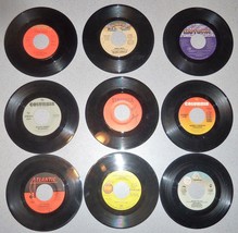 VTG Lot 9 Juke Box 45 RPM Records Various Artists Steve Perry-Air Supply-Loggins - £16.03 GBP