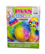 PAAS Tie Dye Easter Egg Decorating Coloring Kit DECORATE 60 EGGS/Food Sa... - $13.38 CAD