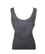 Elle Black Sleeveless Wrap Dress Ruched Small 0164 - $21.56