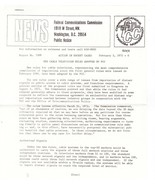 FCC NEWS 2/72 &amp; 10/72 + TUNE IN ON THE WONDERFUL WORLD OF CABLE TV 1969 ... - $2.00