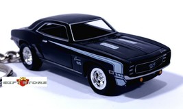 Rare! Key Chain 68/69 1968/1969 Black Chevy Camaro Ss 396 Custom Limited Edition - £35.39 GBP