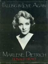 Falling In Love Again Marlene Dietrich by Donald Spoto 1985 1st edition with DJ  - £30.37 GBP