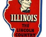 Illinois The Lincoln Country Original Decal - $10.89