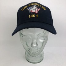 USS FREEDOM LCS 1 &quot; The Corps &quot; USA Made Navy Blue Baseball Cap Adjustab... - £19.97 GBP