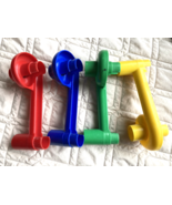 Discovery Toys Marbleworks Marble Run 4 Standard Curve Ramps Pieces Parts - $20.72 CAD