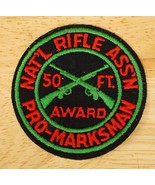 National Rifle Association NRA Vintage Patch Pro Marksman 50FT Award - £10.11 GBP