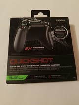 Bionik BNK-9011 Quickshot Xbox One Custom Controller Grip Black [New ] - £11.58 GBP