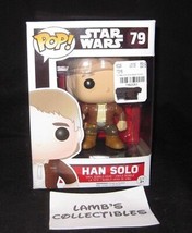 Disney Star Wars The Force Awakens Vinyl action Figure #79 Han Solo bobble toy  - £15.58 GBP