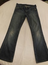 Seven 7 For All Mankind Jeans  Bootcut size 27 Distressed   W29 I28 R7 C... - £13.83 GBP