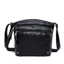 Soft leather Women Messenger bag Hot women&#39;s shoulder Crossbody bag female handb - £24.11 GBP