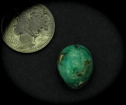 10.5 cwt. Vintage Kingman High Dome Turquoise Cabochon - £28.01 GBP