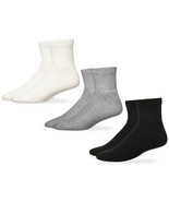 Carolina Ultimate Mens Womens Non-Binding Diabetic Health Quarter Socks ... - £12.07 GBP