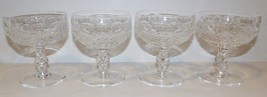 Vintage Set Of 4 Waterford Crystal Colleen 4 3/8&quot; CHAMPAGNE/TALL Sherbet Glasses - £107.93 GBP