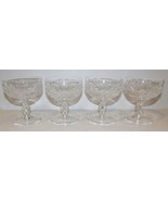VINTAGE SET OF 4 WATERFORD CRYSTAL COLLEEN 4 3/8&quot; CHAMPAGNE/TALL SHERBET... - £106.18 GBP