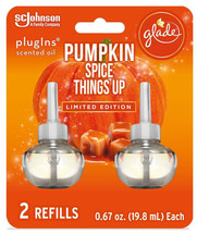 Glade Scented Oil Refills, Pumpkin Spice Things Up, Pack of 2 - £7.43 GBP