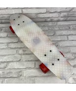 Kryptonics Torpedo Skateboard #169092 White With Splatter Paint Light Up... - £23.54 GBP