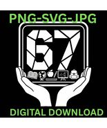 Funny Six Seven 67 Hands Gift For School Teachers &amp; Lovers Teaching Prof... - $32.10 MXN