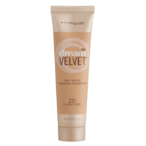 MAYBELLINE New York Dream Velvet Soft-Matte Foundation 30ml - 20, Classi... - $23.78