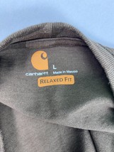 Carhartt Mens Large Relaxed Fit Grey T Shirt - £10.82 GBP