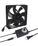 120mm Computer Fan with AC Plug Fan 120V 110V 220V 240V Multi Speed PC C... - €12,10 EUR