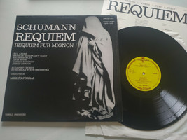 Schumann Requiem Miklós Forrai 1976 Hungary Press - LP 12 &quot; vinyl VG/VG Am - $24.62