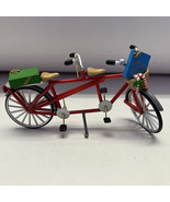 Retired 1989 Hallmark Tandem Bike Bicycle for 2 Red Ornament Collector - $369.79 MXN