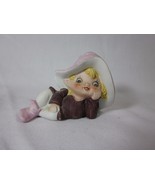 Vintage HOMCO Pixie Elf Fairy Figurine 5213 Purple - £5.05 GBP