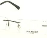 NEW LUMIERE EYEWEAR ITALY 1404 COL.4 SHINY BLACK EYEGLASSES GLASSES 48-1... - $60.00