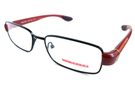 New PRADA Sport VPS 52E 7AX-1O1 54mm Men&#39;s Eyeglasses Frame Italy - £151.52 GBP