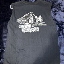 Harley Davidson Black Sleeveless T-Shirt Grand Cayman Pirate - $311.95 MXN Harley Davidson Black Sleeveless T-Shirt Grand Cayman Pirate - $311.95 MXN